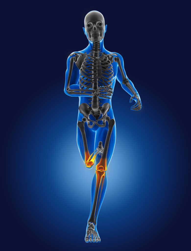 3d running medical man